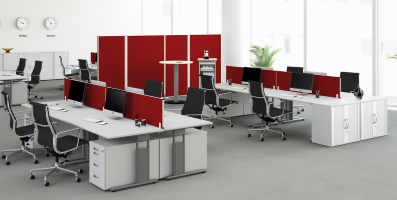 Teamarbeitsplätze - Callcenter