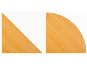 Schreibtisch-Verkettungsplatten System H