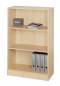 Preview: Regal Multi 3 Ordnerhöhen 80 cm breit Ahorn