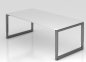 Preview: Schreibtisch Riesa 180 cm Lichtgrau