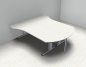 Preview: Doppelarbeitsplatz GDA23 Weiss