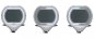 Preview: LED-Lupenleuchte MAULcrystal Detail