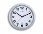 Preview: Fund-Wanduhr MAULstep silber 30 cm