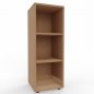 Preview: Aktenregal Mega 40x40x110,4 cm Buche