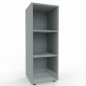 Preview: Aktenregal Mega 40x40x110,4 cm Lichtgrau