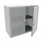 Preview: Aktenschrank Mega mit Glastüren 2 OH