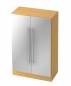 Preview: Aktenschrank Multi 3 Ordnerhöhen Buche/silber