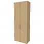 Preview: Büroschrank VH9 6 OH 80 cm breit ahorn