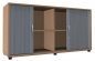 Preview: Anstell-Querrollladenschrank TEN 2 OH, 160 cm Buche
