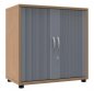 Preview: Anstell-Querrollladenschrank TEN 2 OH, 80 cm Buche