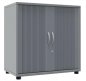 Preview: Anstell-Querrollladenschrank TEN 2 OH, 80 cm Lichtgrau