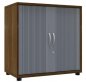 Preview: Anstell-Querrollladenschrank TEN 2 OH, 80 cm Nussbaum
