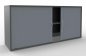 Preview: Anstell-Querrollladenschrank TEN 2 OH, 160 cm Onyx-Grau