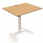 Preview: Beistelltisch Steh-Sitz-Tisch CSW 100 x 80 cm Buche