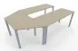 Preview: Besprechungstisch TEN 230x160 cm für 7 bis 9 Personen Ahorn