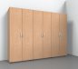 Preview: Schrankreihe 3385 Buche 240 cm breit