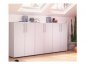 Preview: Büro-Schrankwand Basis K5 weiss