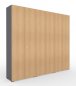Preview: Schrankreihe Master K2 Grafit/Eiche