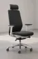 Preview: Bürodrehstuhl B1 mit Kopfstütze und Armlehnen