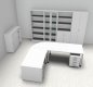 Preview: Komplettbüro H6 Weiss