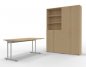 Preview: Bürmöbelset Komplettbüro N3 Ahorn