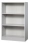 Preview: Büroregal Multi 3 Ordnerhöhen 80 cm breit Lichtgrau