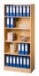 Preview: Büroregal Multi 5 Ordnerhöhen, 80 cm breit Buche