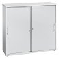 Preview: Aktenschrank Multi mit Schiebetüren 3 OH Weiss