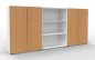 Preview: Büro Schrankwand VH93 Weiß-Buche