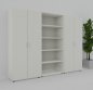 Preview: Büroschrankwand 240 cm breit  M58 Weiss