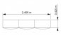 Preview: Büroschrankwand M59 240 cm breit