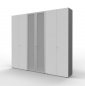 Preview: Schrankreihe Master K5 Grafit-Weiss
