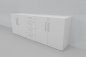 Preview: Büroschrankwand VH2 Sideboard Weiss