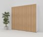 Preview: Büroschrankwand VH7 240 cm breit 215,6 cm hoch Weiss-Eiche