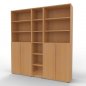 Preview: Büro Schrankwand VH95 Buche