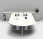 Preview: Doppelarbeitsplatz G1A Weiss