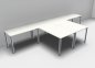 Preview: Doppelarbeitsplazt GK2 Weiss