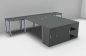 Preview: Doppelarbeitsplazt GK3 Onyx-Grau