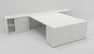 Preview: Doppelarbeitsplatz GN4 Weiss