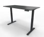 Preview: Elektrisch höhenverstellbarer Schreibtisch GE16 160x80 cm Anthrazit-Onyx