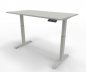 Preview: Elektrisch höhenverstellbarer Schreibtisch GE16 160x80 cm Weiß-Weiß