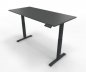 Preview: Elektrisch höhenverstellbarer Schreibtisch GE18 180x80 cm Anthrazit-Onyx