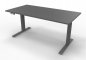 Preview: Schreibtisch HDK 160 cm elektrisch höhenverstellbar grafit grafit