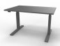 Preview: Schreibtisch HMK 120 cm elektrisch höhenverstellbar grafit grafit