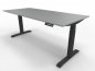 Preview: elektrisch höhenverstellbarer Schreibtisch Move4 180x80cm Lichtgrau-Anthrazit