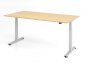 Preview: Schreibtisch VXM 200x100 cm elektrisch höhenverstellbar Ahorn