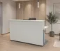 Preview: Empfangstheke Solid 180 cm gerade Milieubild
