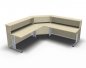 Preview: Empfangstheke Solid 240 x 240 cm K1 Ahorn