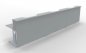 Preview: Empfangstheke Solid 480 cm gerade Lichtgrau
