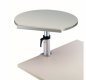 Preview: Ergonomisches Tischpult mit Klemmfuß MAUL grau